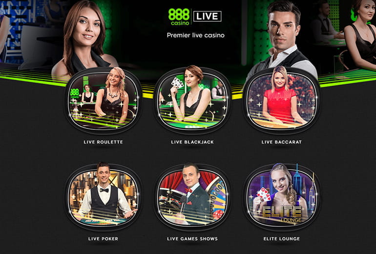 The Online Platform of 888 Live Casino