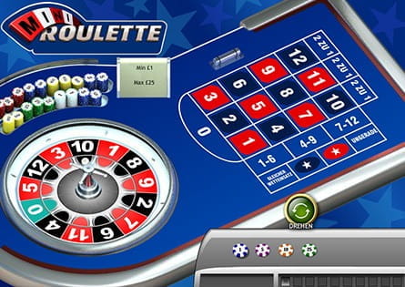 Weniger Zahlen für mehr Spielspaß beim Mini Roulette