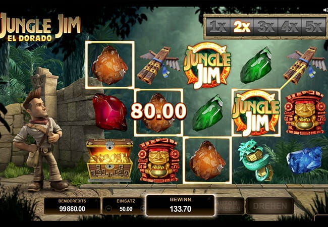 Detailbild des Jungle Jim Eldorados Spielautomaten
