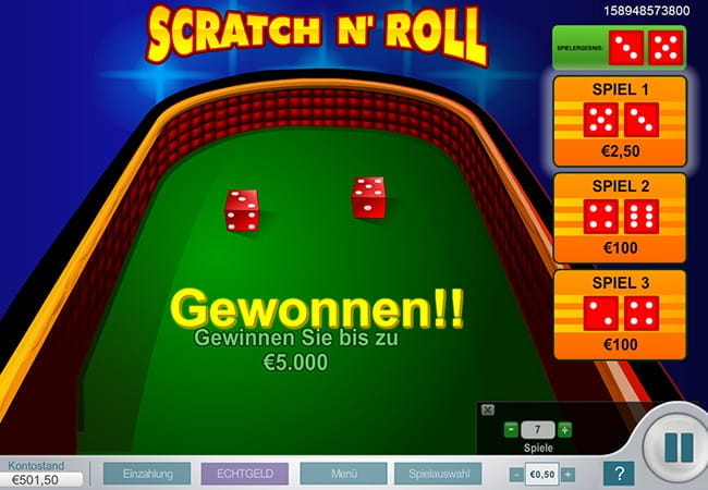 Besondere Casino-Spiele wie Scratch Cards bei Karamba