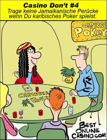 Casino Don’t #4: Karibisches Stud Poker