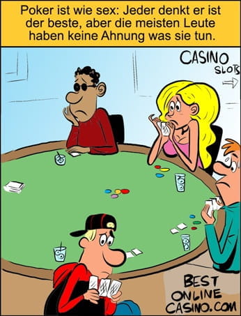 Poker spielen ohne ein Ahnung davon zu haben