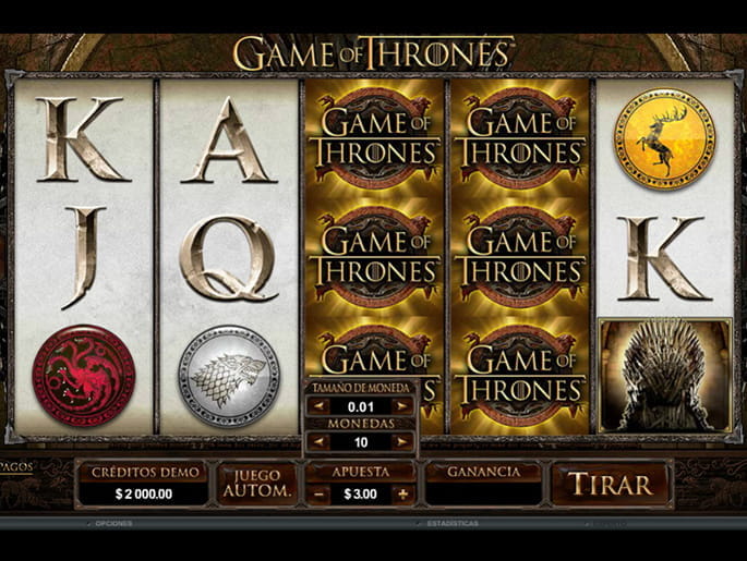 Jugar gratis Game of Thrones slot