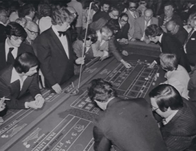 A casino scene in Atlantic City in the late 1970s