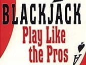 Front cover of the book Blackjack: Play Like Pros