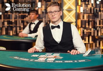 Different betting limits for Evolution Gaming live Ultimate Texas Hold'em tables