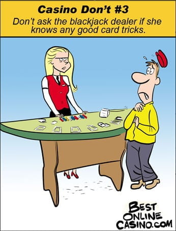 Casino don’t #3: card tricks