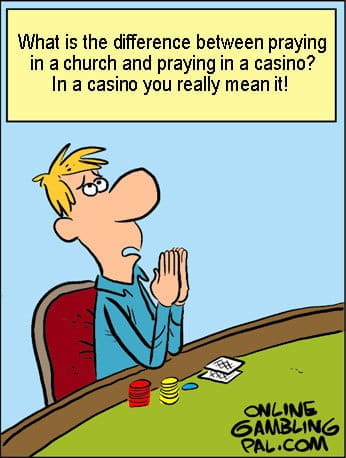 The difference between a casino and a church