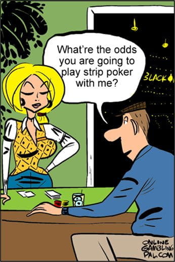 Strip poker