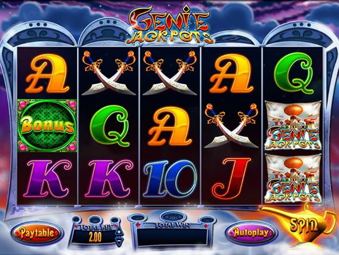 Free Play Demo Game of Genie Jackpots Slot