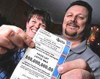 Lotto jackpot winners
