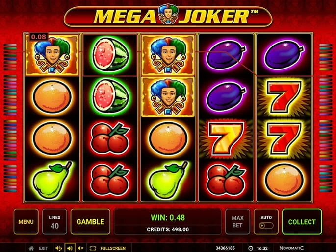 Free Play Demo Game of Mega Joker Slot