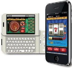 Mobile gambling