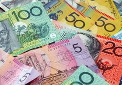 Australian dollars