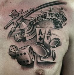 Blend of gambling items
