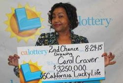Carol Craver jackpot