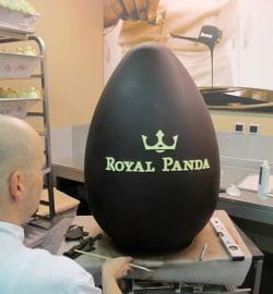 Chocolate egg Royal Panda