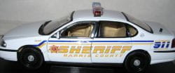 Harris County Sheriff car