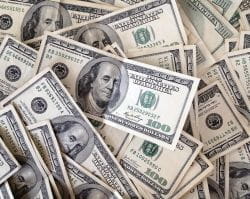 Hundred dollar bills
