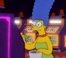 Marge gambling
