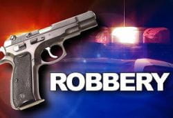 Robbed at gunpoint