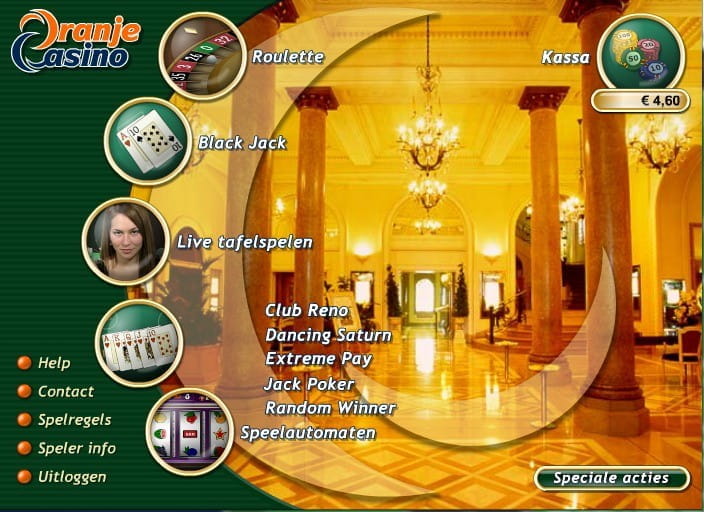 Lobby Oranje Casino