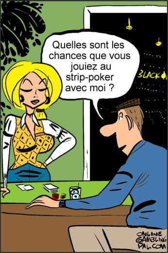 Strip poker