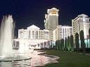 caesars palace at night