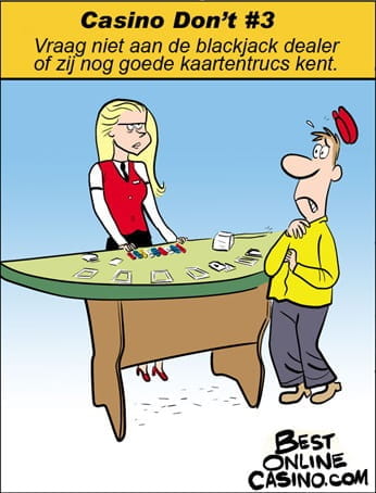 Casino don’t #3: kaartentrucs