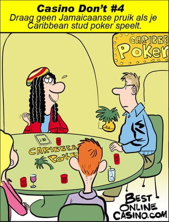 Casino don’t #4: Caribbean stud poker