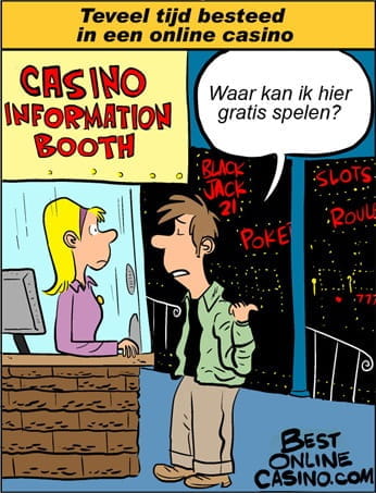 Teveel tijd besteed in een Online Casino