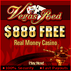 Many slots machines at Vegas Red, rules explained