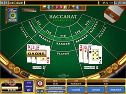 Règles du baccarat en ligne