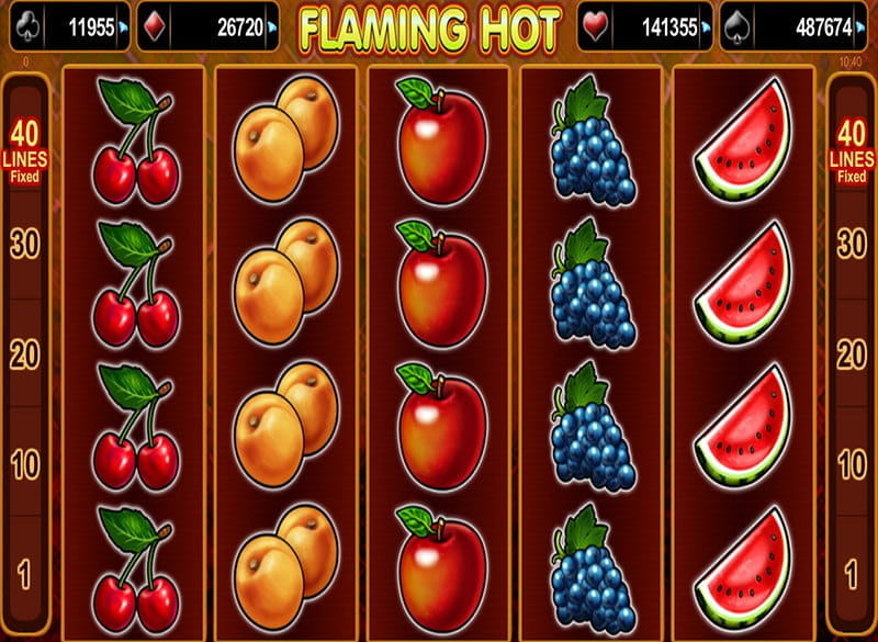 Flaming hot, un slot cu premii fierbinti