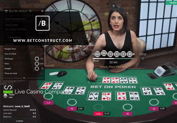 BetConstruct live casino holdem