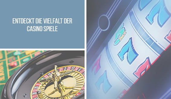 Roulette, Spielautomaten, Blackjack und weitere Casino Spiele. 