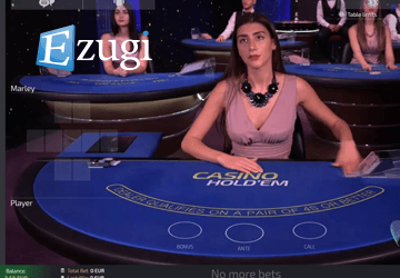 Ezugi live casino holdem