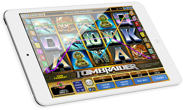 Das größere Display eines iPads sorgt bei einem Casino Besuch für deutlich mehr Spielspaß