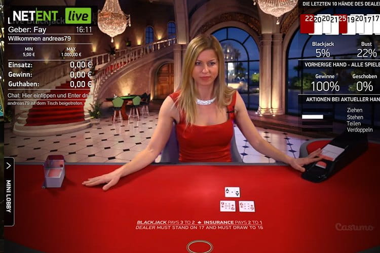 Unendlich viele Spieler können mit einer gemeinsamen Hand bei Common Draw Blackjack spielen