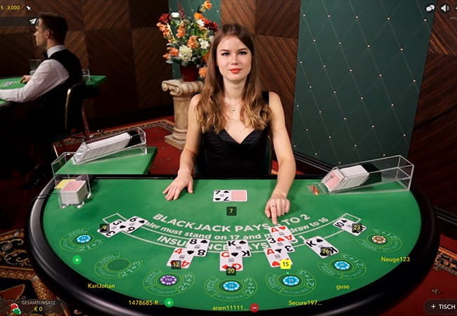 888Casino Blackjack und andere tolle Live Games