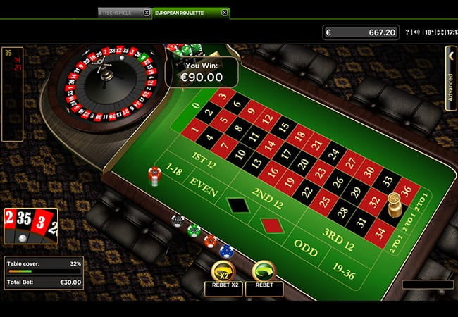 888Casino Roulette online zocken