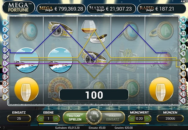 Der Mega Fortune Progressive Jackpot Spielautomat