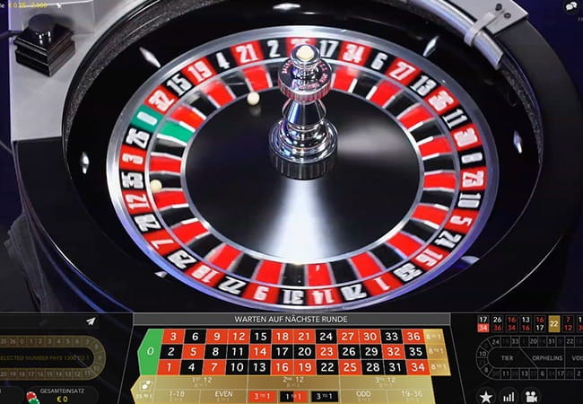 Das Live-Spiel Double Ball Roulette mit 2 Kugeln