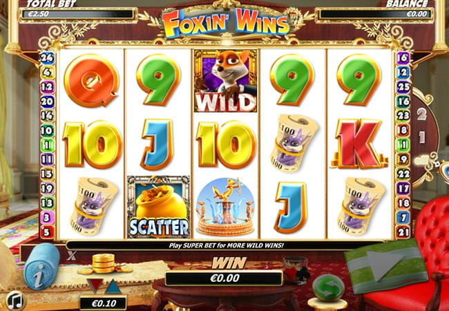 Der beliebte Slot Foxin' Wins mit den Füchsen