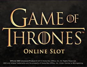 Das Serien-Phänomen Game Of Thrones nun als Online Slot