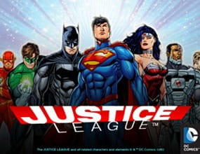 Promobild des Slots Justice League