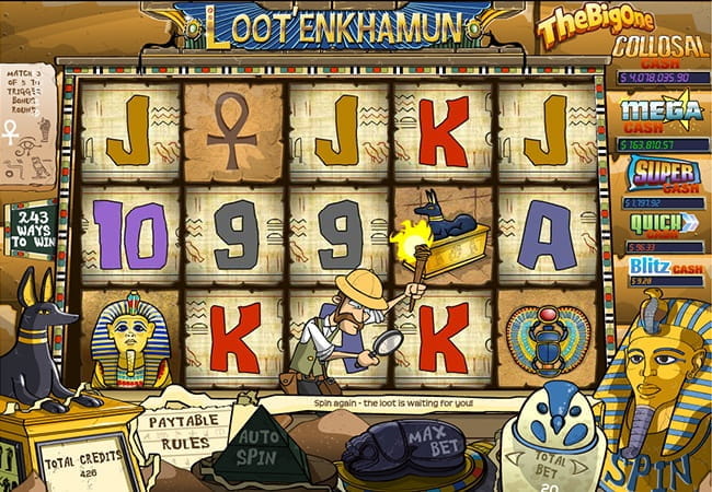 Loot Enkhamun Progressive Jackpot Automat im PartyCasino