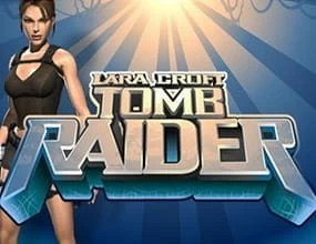Lara Croft im Tom Raider Online Spielautomat
