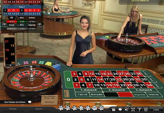 Stimmiges Playtech Live Casino mit Roulette, Blackjack und Baccarat