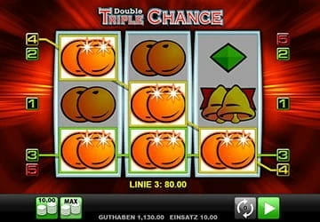 Der Klassiker unter den Früchte-Slot Machines von Merkur ist Triple Chance mit 3 Walzen